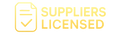 Suppliers Licensed 