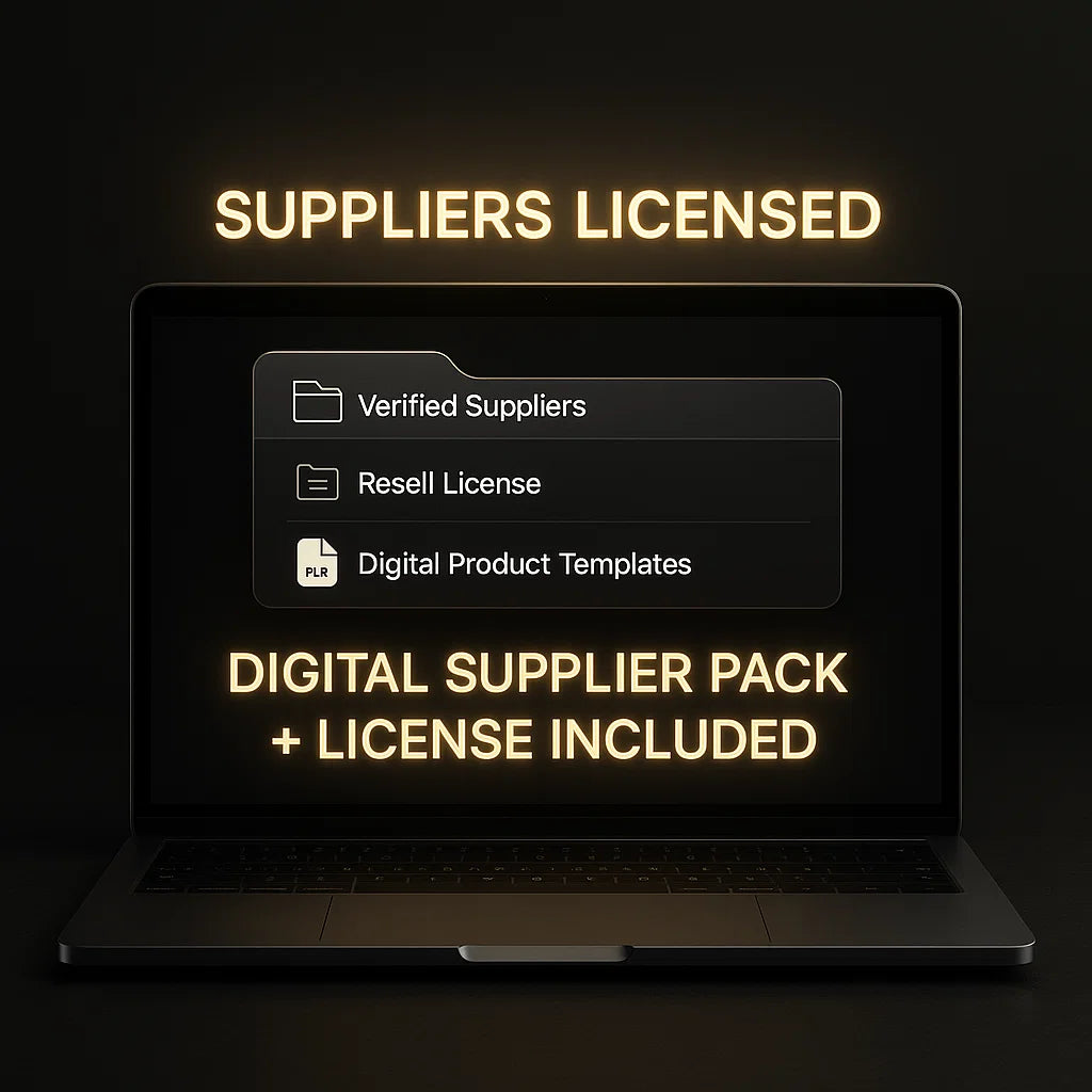 Supplier Resell Pack + License